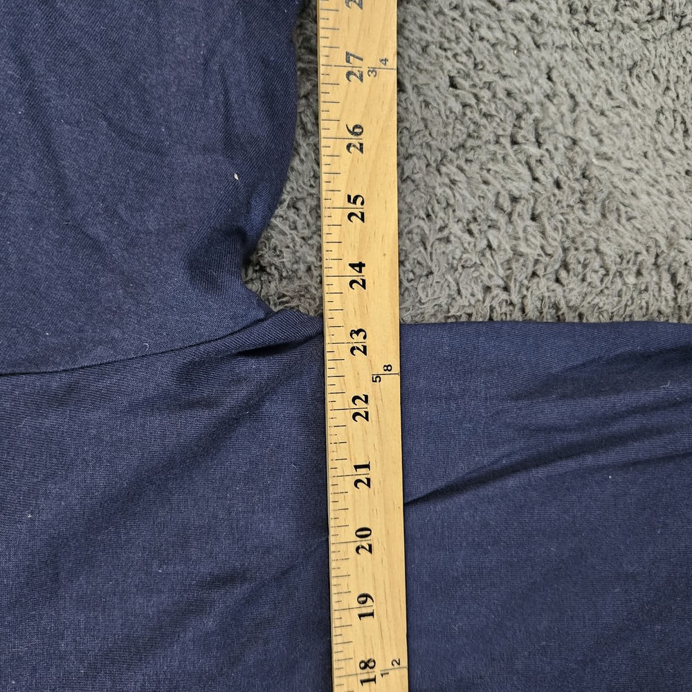 Worth TShirt Mens XL Blue Graphic Logo Crewneck Athletic‎ - Picture 4 of 8